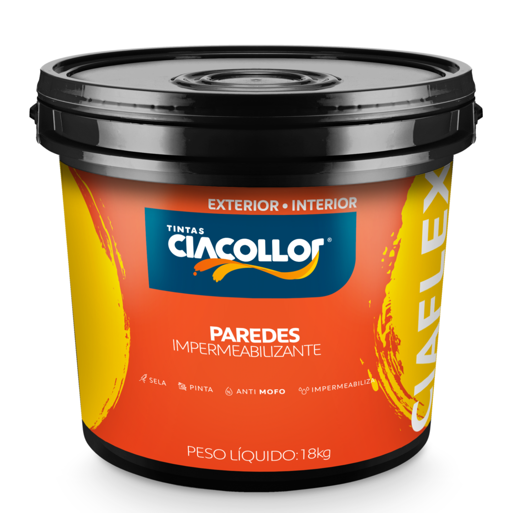 CIAFLEX PAREDES IMPERMEABILIZANTE 18KG BRANCO – CIACOLLOR