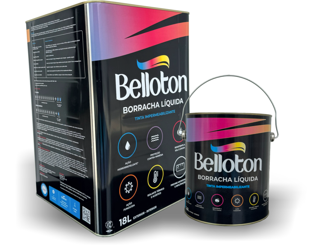 BORRACHA LÍQUIDA BELLOTON COR MARROM CONHAQUE – 18L