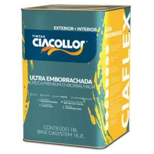 TINTA ULTRA EMBORRACHADA 18L - CIACOLLOR BRANCA